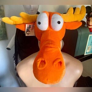 Plush Moose Hat - Rocky and Bullwinkle